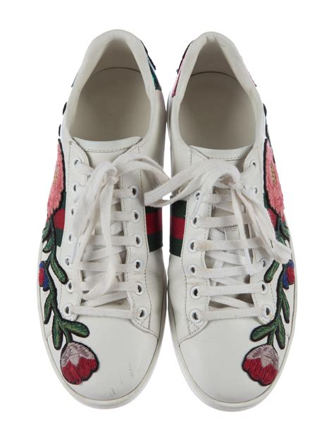 gucci shoes ace stripe|gucci ace embroidered shoes.